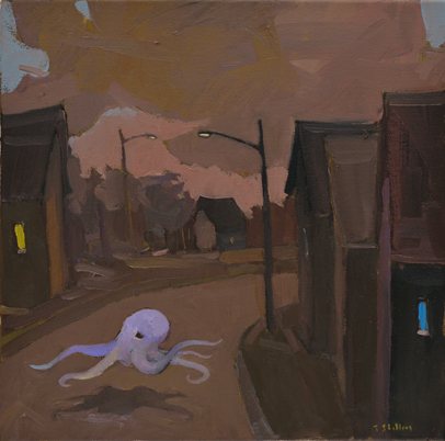 Artist: Travis Shilling Painting: Ghost Octopus