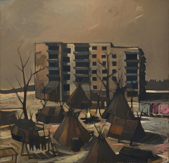 Artist: Travis Shilling Painting: The Camp