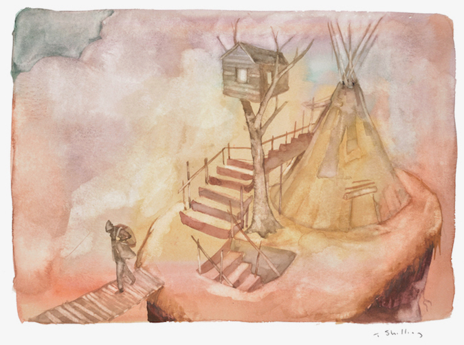 Artist: Travis Shilling | Title: Peacock Sail