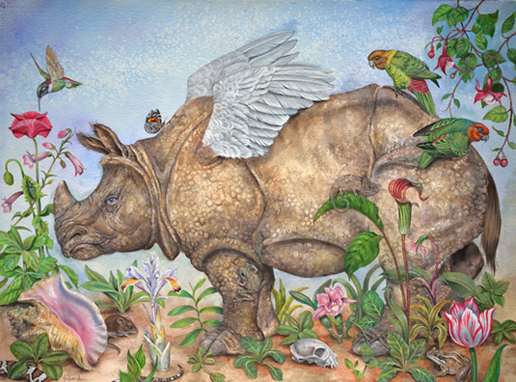 Wallace Edwards - Enchanted Unicorn