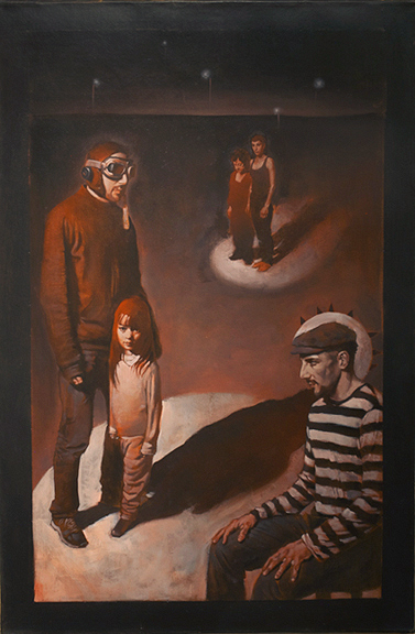 Artist: Yann Leroux Painting: Noir 8