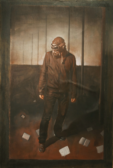 Artist: Yann Leroux Painting: Noire 9