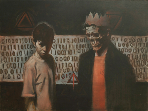 Artist: Yann Leroux Painting: Triade