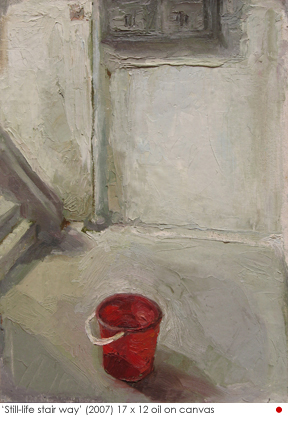 Artist: Yi Song Painting: Still-life, stairway