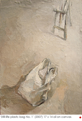 Artist: Yi Song Painting: Still-life plastic bag No. 1