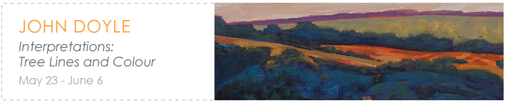 John Doyle - Interpretations: Tree Lines and Colour