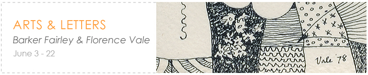 Arts & Letters | Barker Fairley & Florence Vale | June