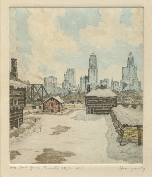 Nicholas Hornyansky - Old Fort York, Toronto 1793-1943