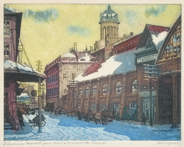Nicholas Hornyansky - Old Fort York, Toronto 1793-1943