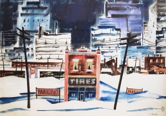 Sydney WATSON Winter in the City, Toronto