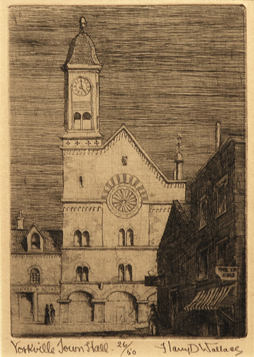 Harry D. WALLACE Yorkville Town Hall