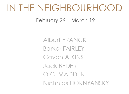 In The Neighbourhood Albert FRANCK Barker FAIRLEY Caven ATKINS Jack BEDER O.C. MADDEN Nicholas HORNYANSKY